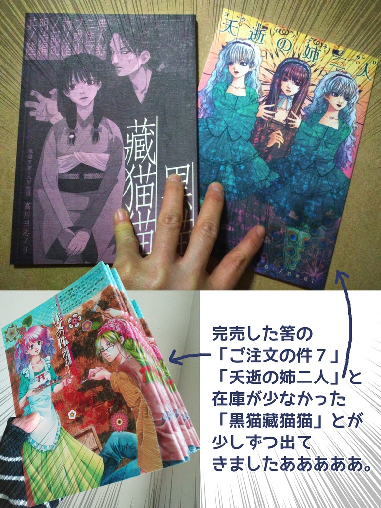 【自家通販】オフセット漫画冊子単品（一冊完結系）