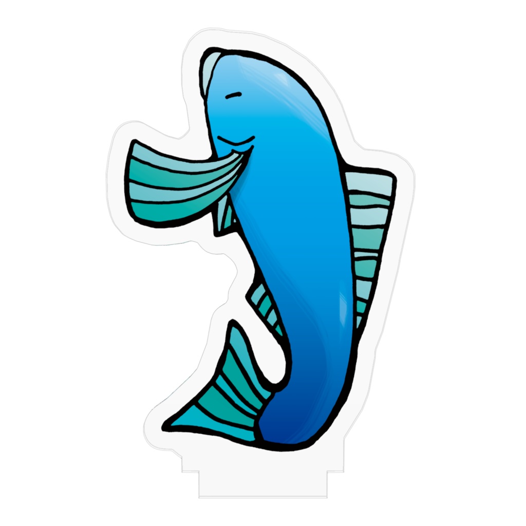 魚アクリルスタンド