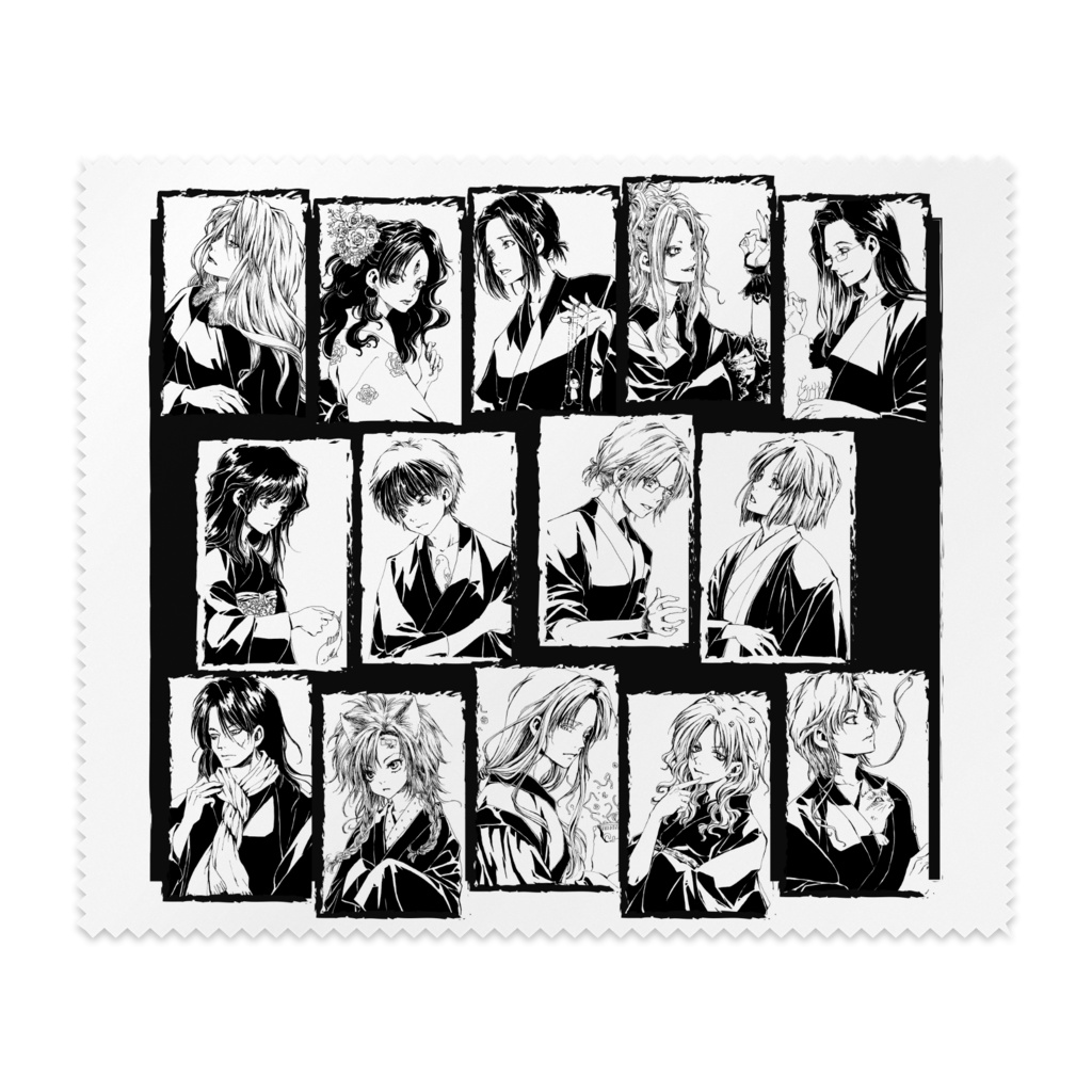 無人舘眼鏡拭き