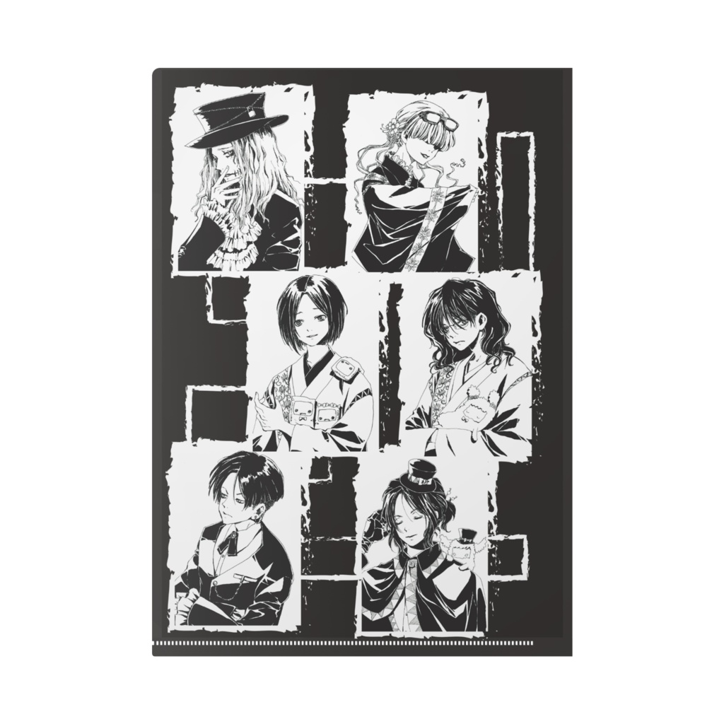 仕立て屋A4クリアファイル