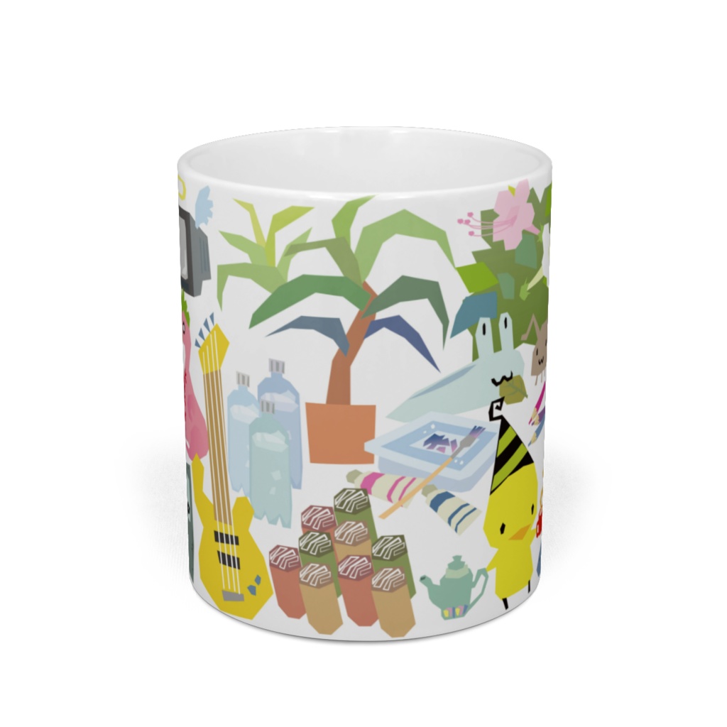 ひよこ達マグカップ