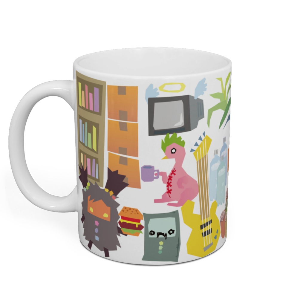 ひよこ達マグカップ