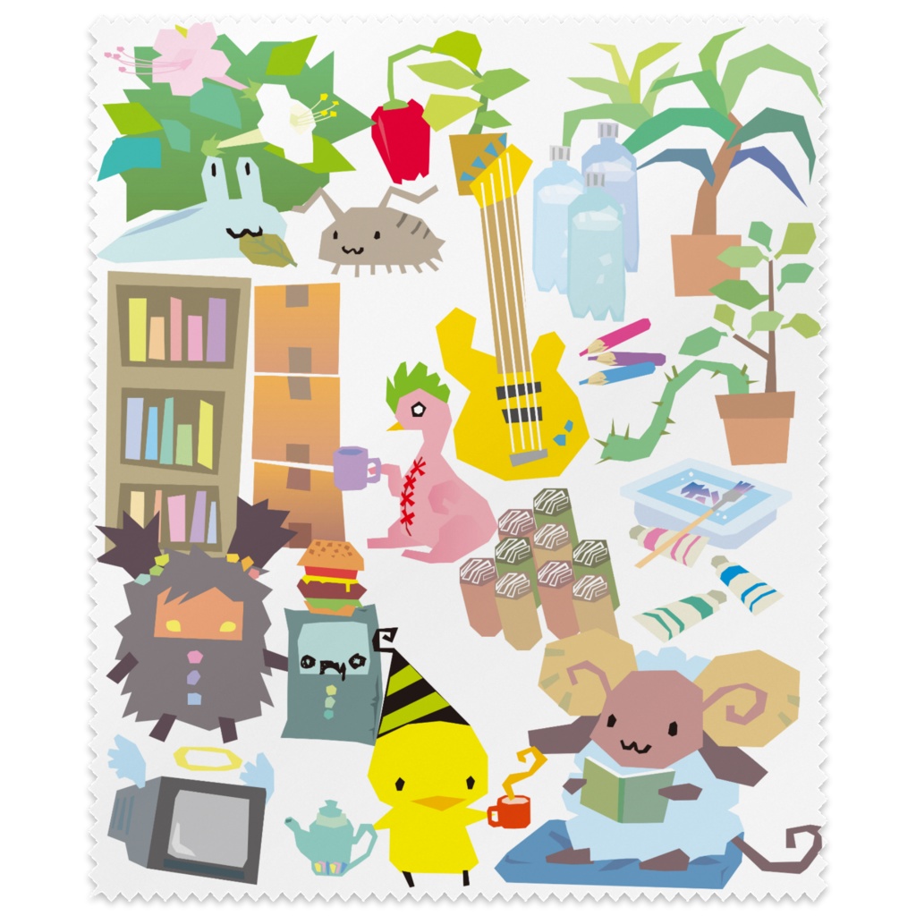 ひよこ達眼鏡拭き