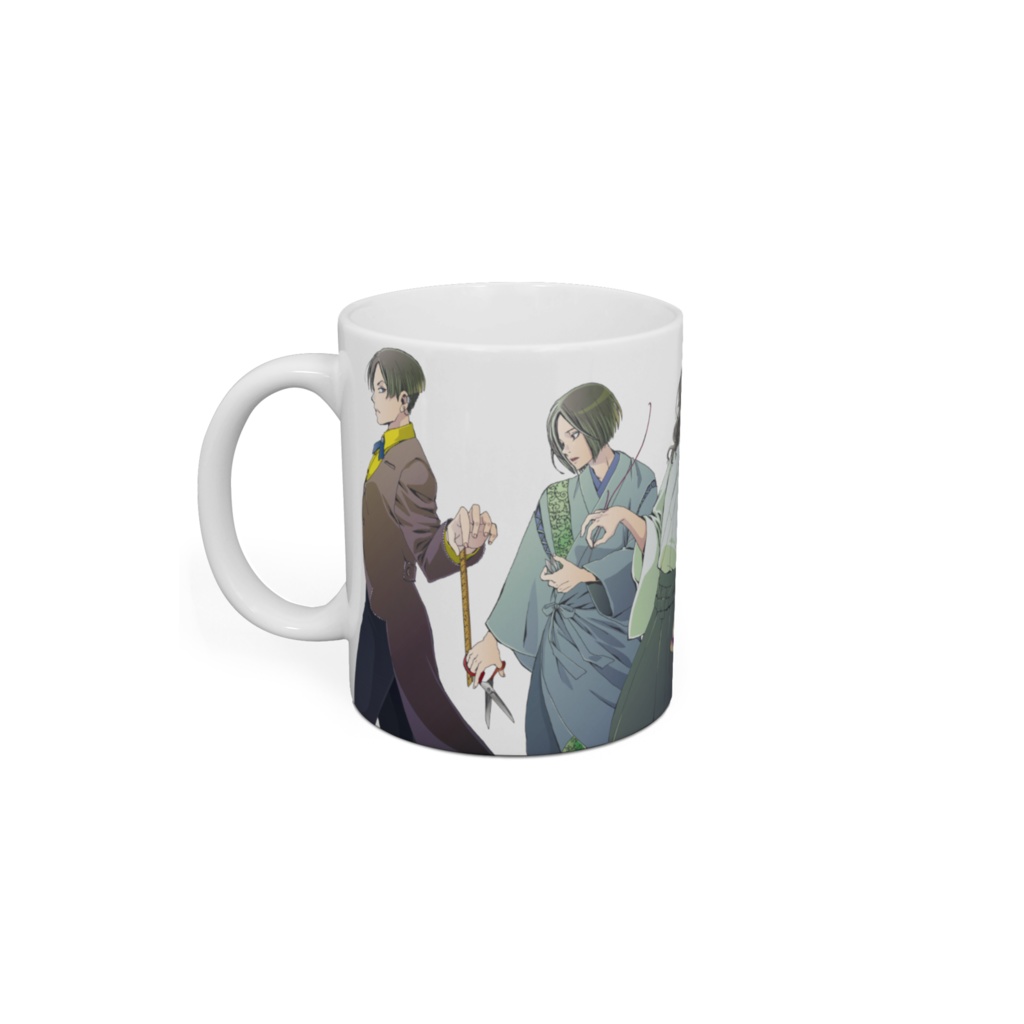 仕立て屋達マグカップ