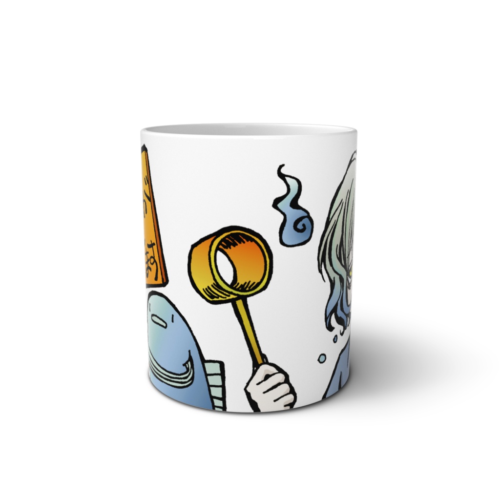 底のあるひしゃくが不足マグカップ