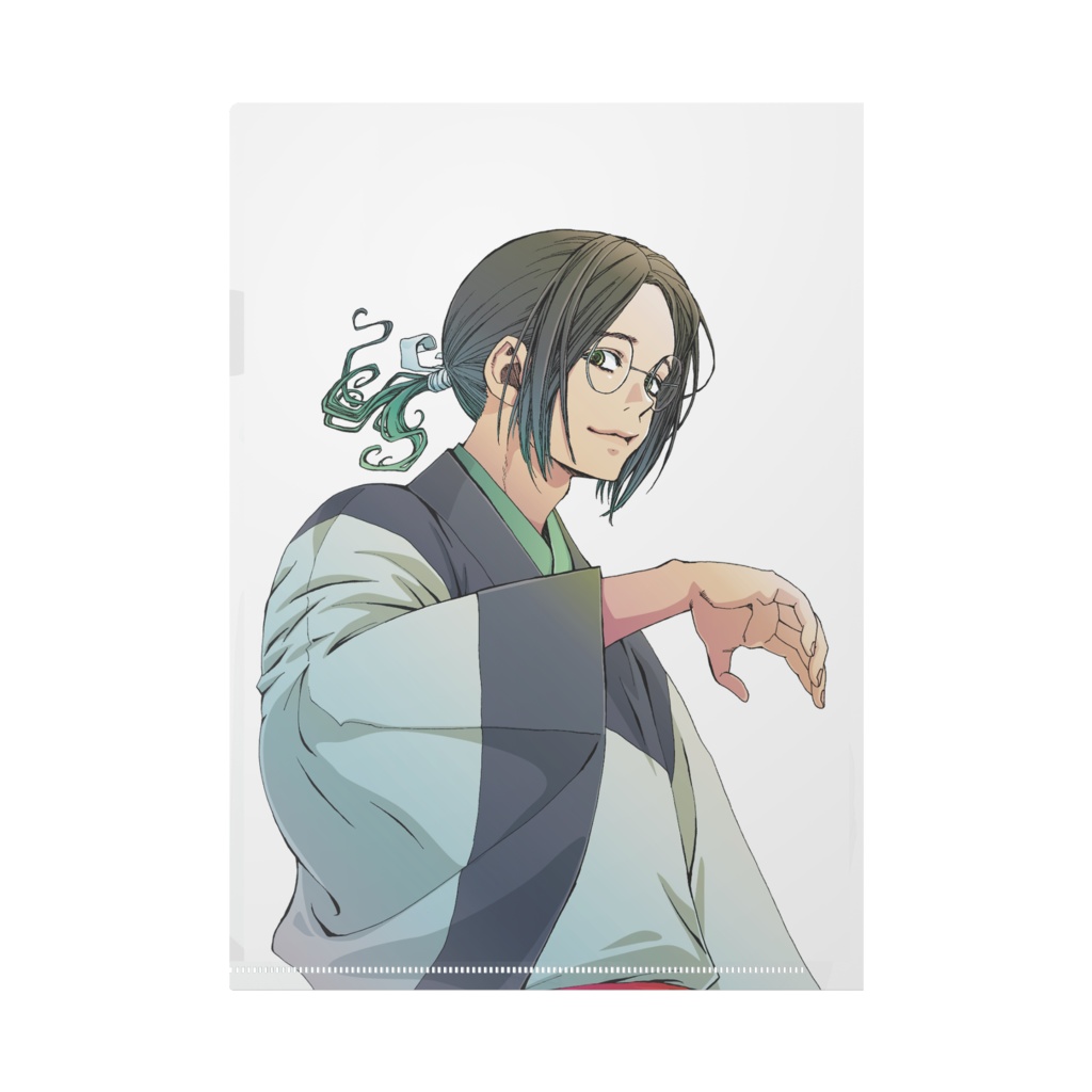 マヨハコA4クリアファイル(カラー絵、両面別柄)