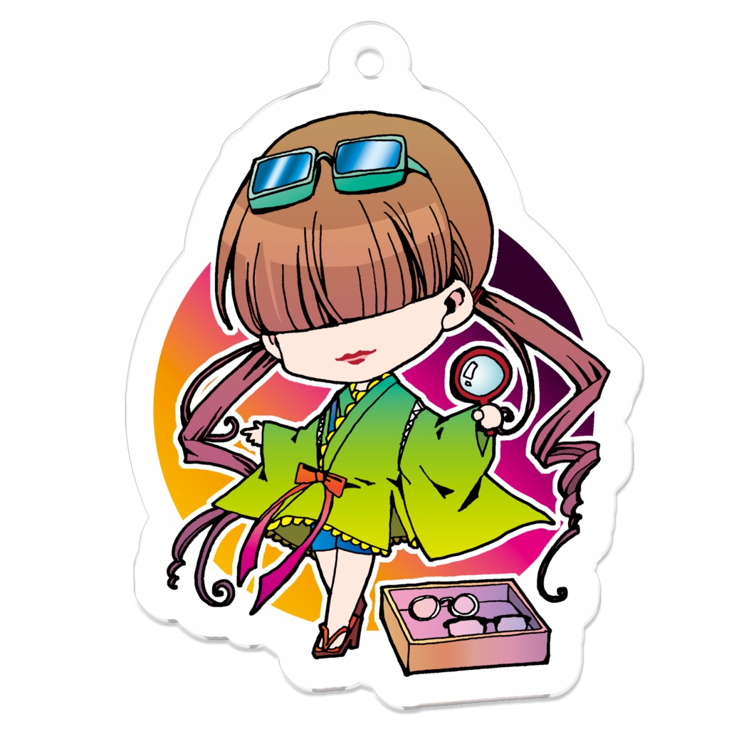 眼鏡売りアクキー