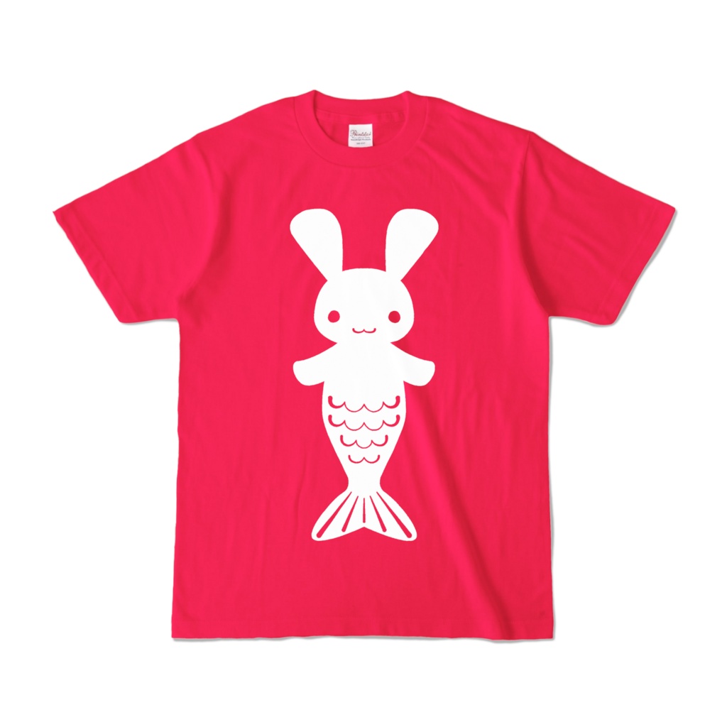 うさぎ人魚Tシャツ