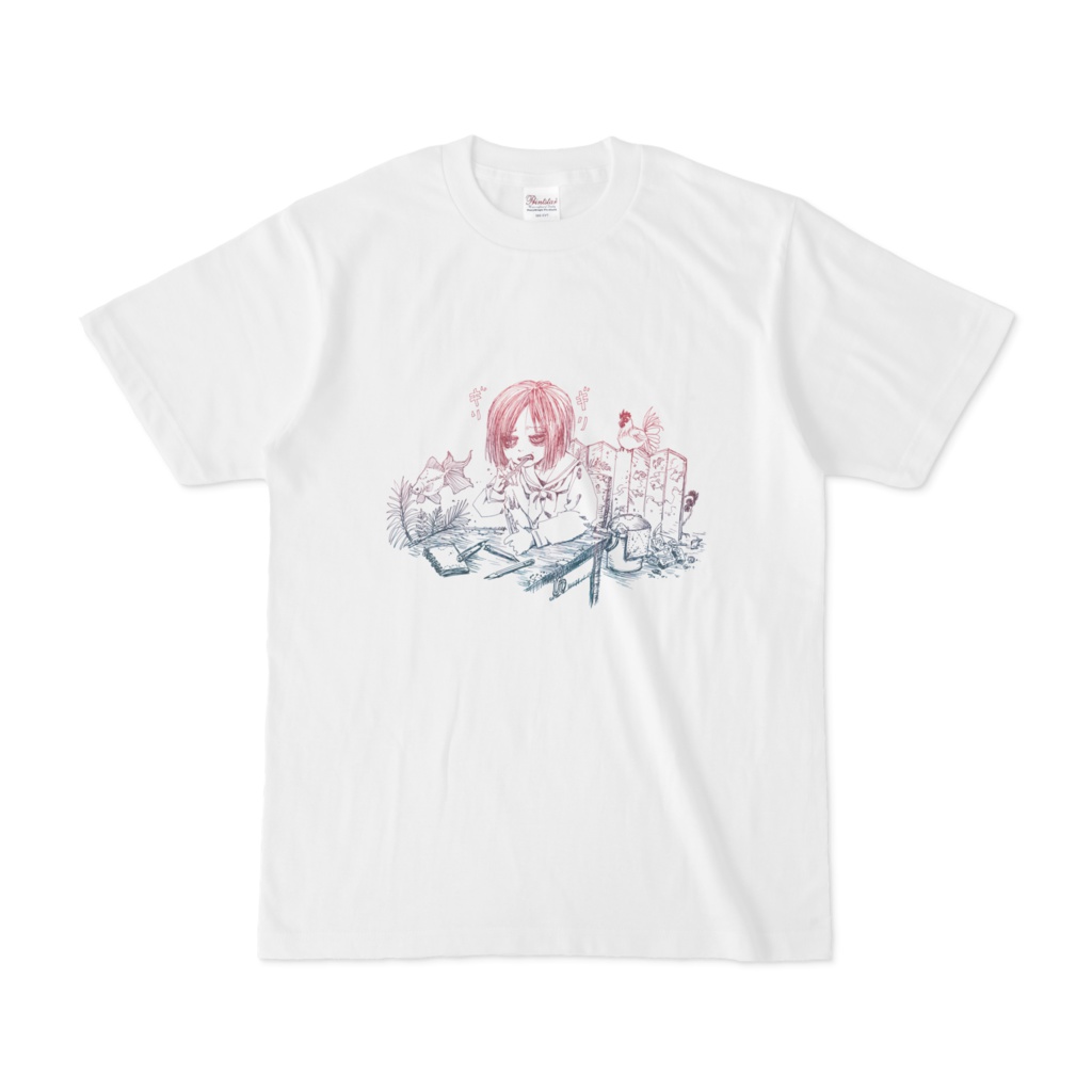 噛む娘Tシャツ