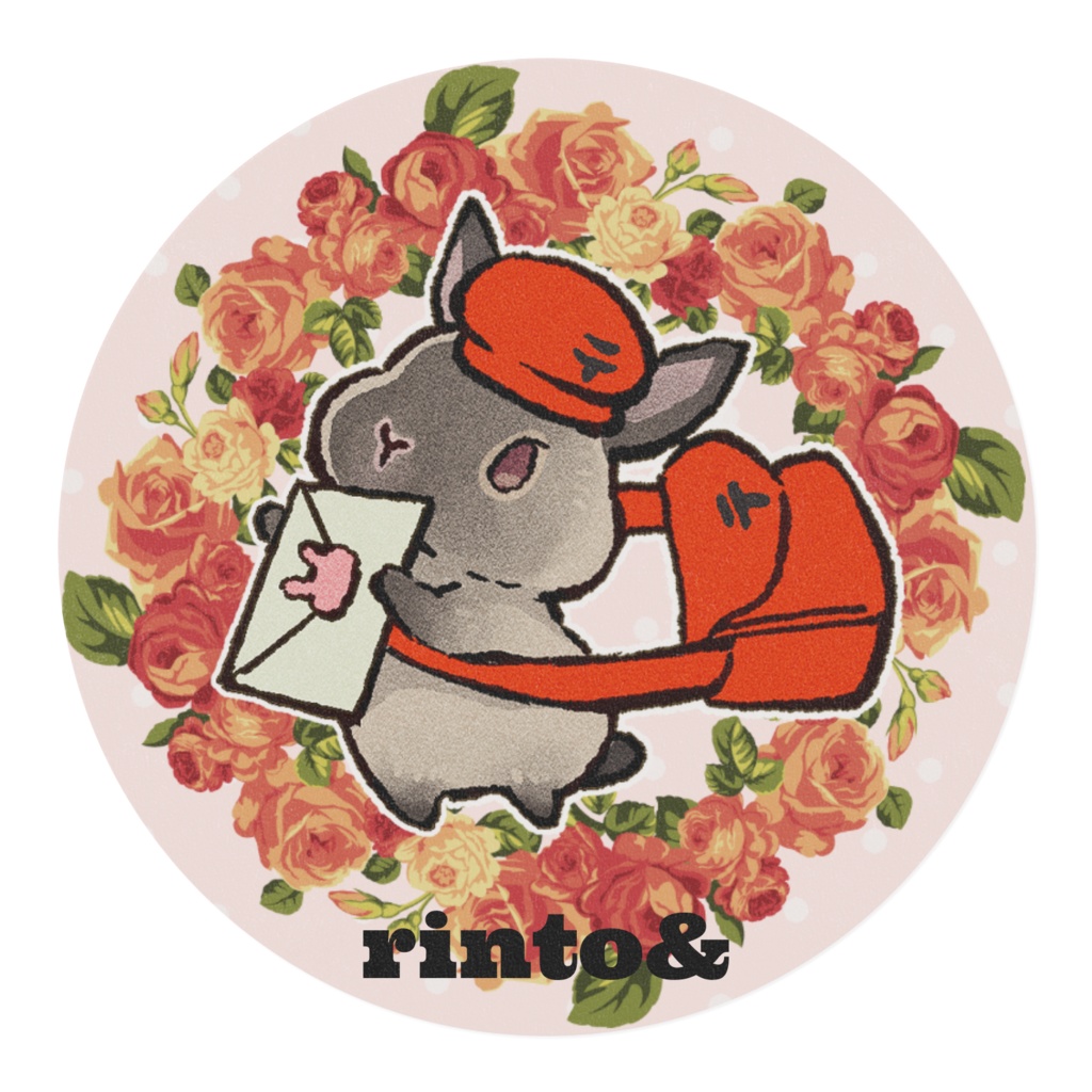 郵便兎のマスキングテープ