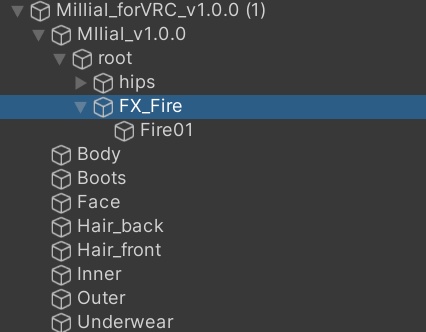 炎トゥーン効果 flame/fire toon effect
