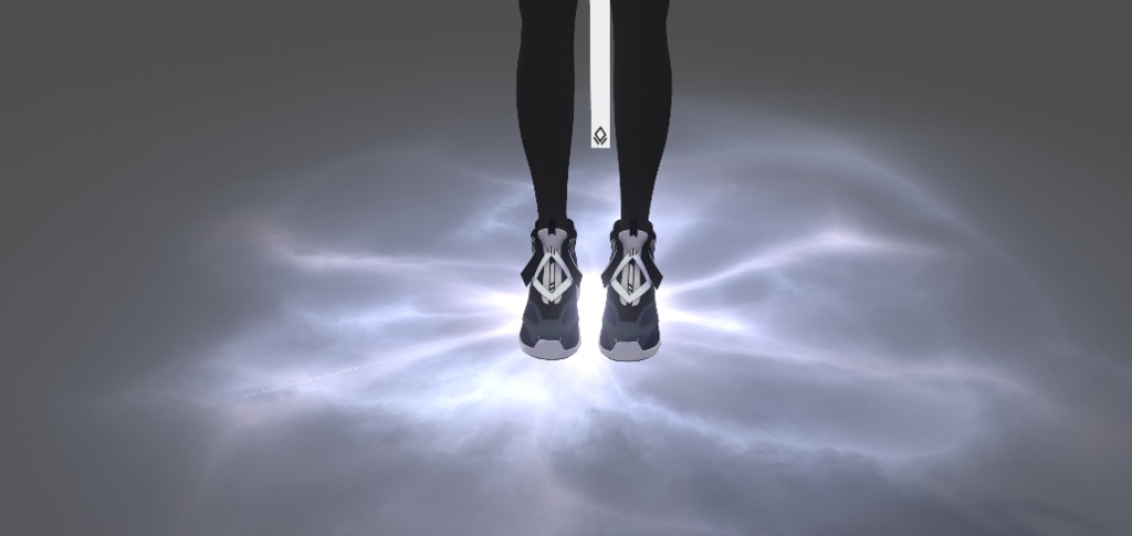 床オーラ効果。 floor aura effect.