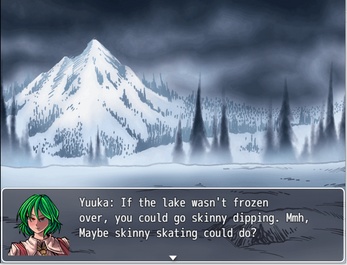 Touhou, Yuuka x Letty tale: the loving Fists of Winter All ages version