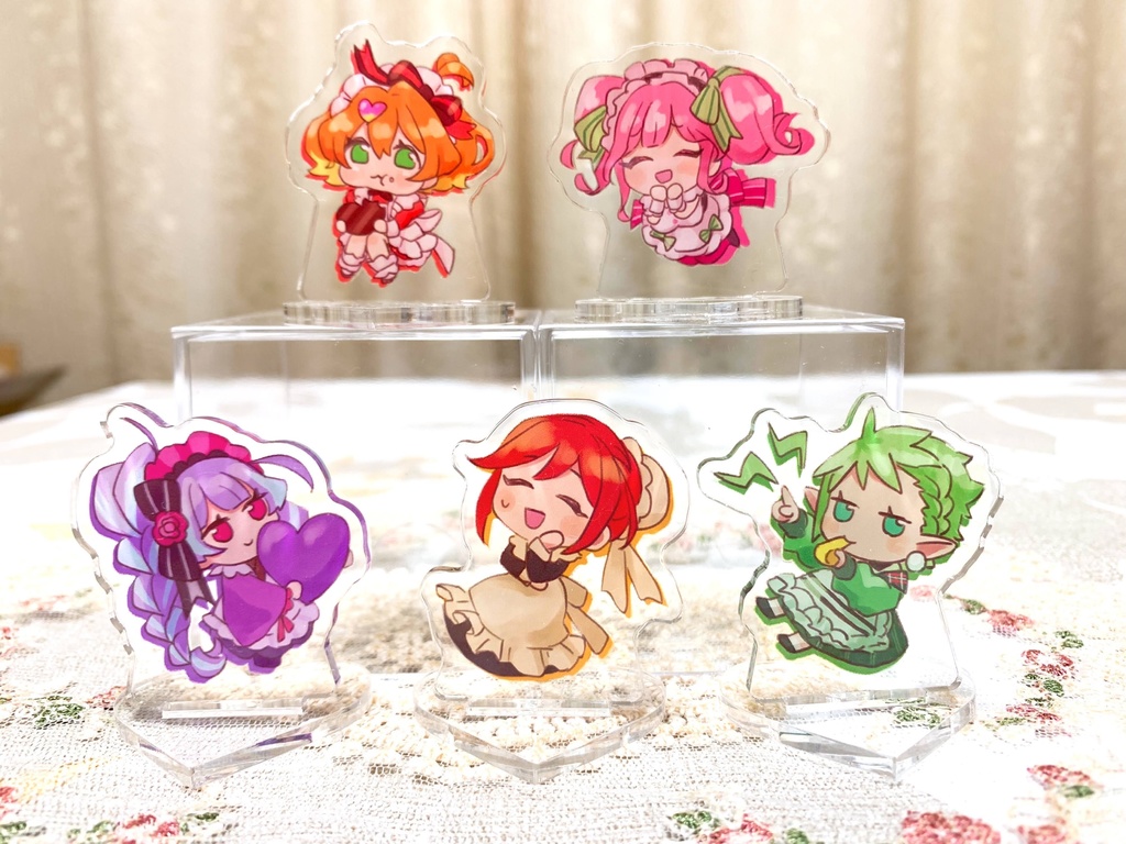 ミニきゅれ アクスタセット