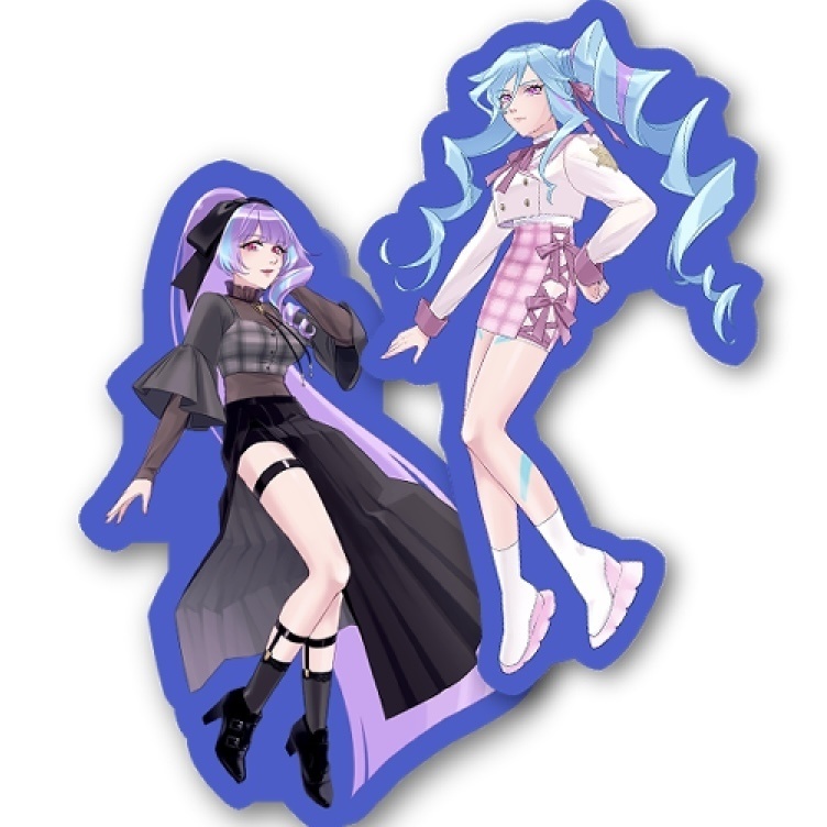 美雲・闇雲シール