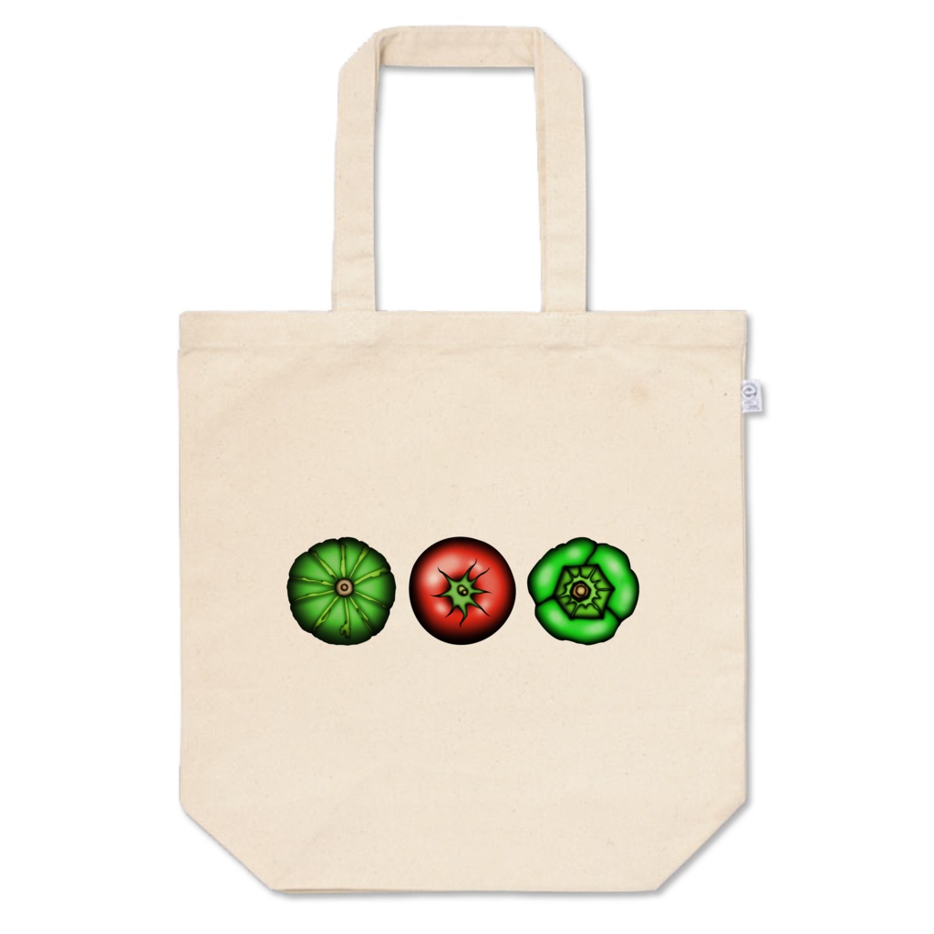 トートバッグ　野菜