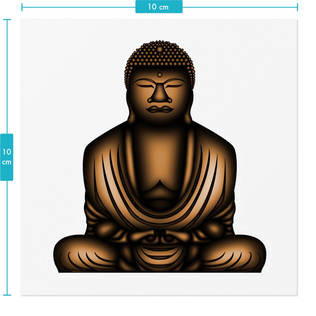 ステッカー 大仏