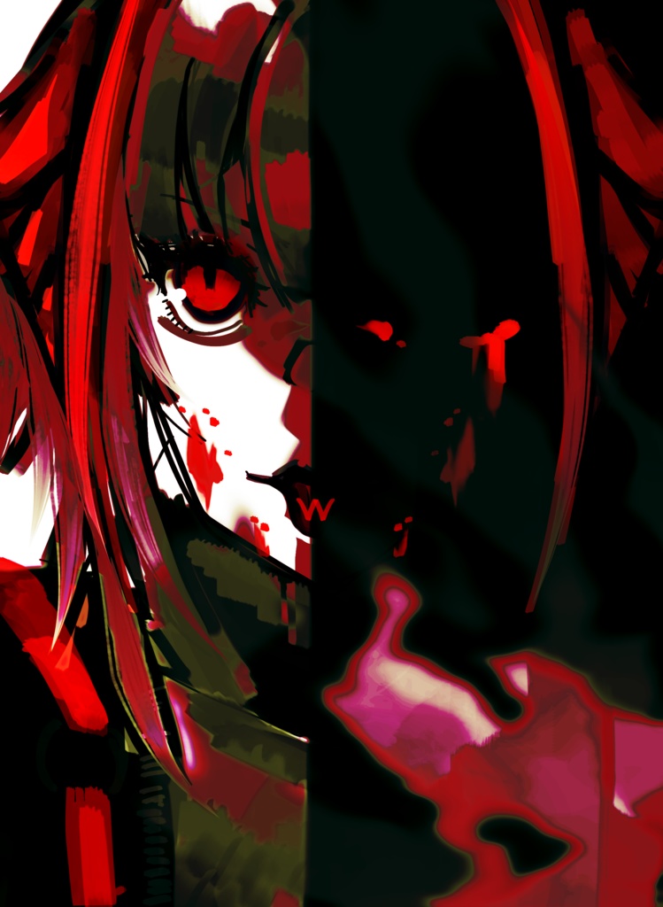 W ロングスリーブTシャツ〝爆弾魔〟