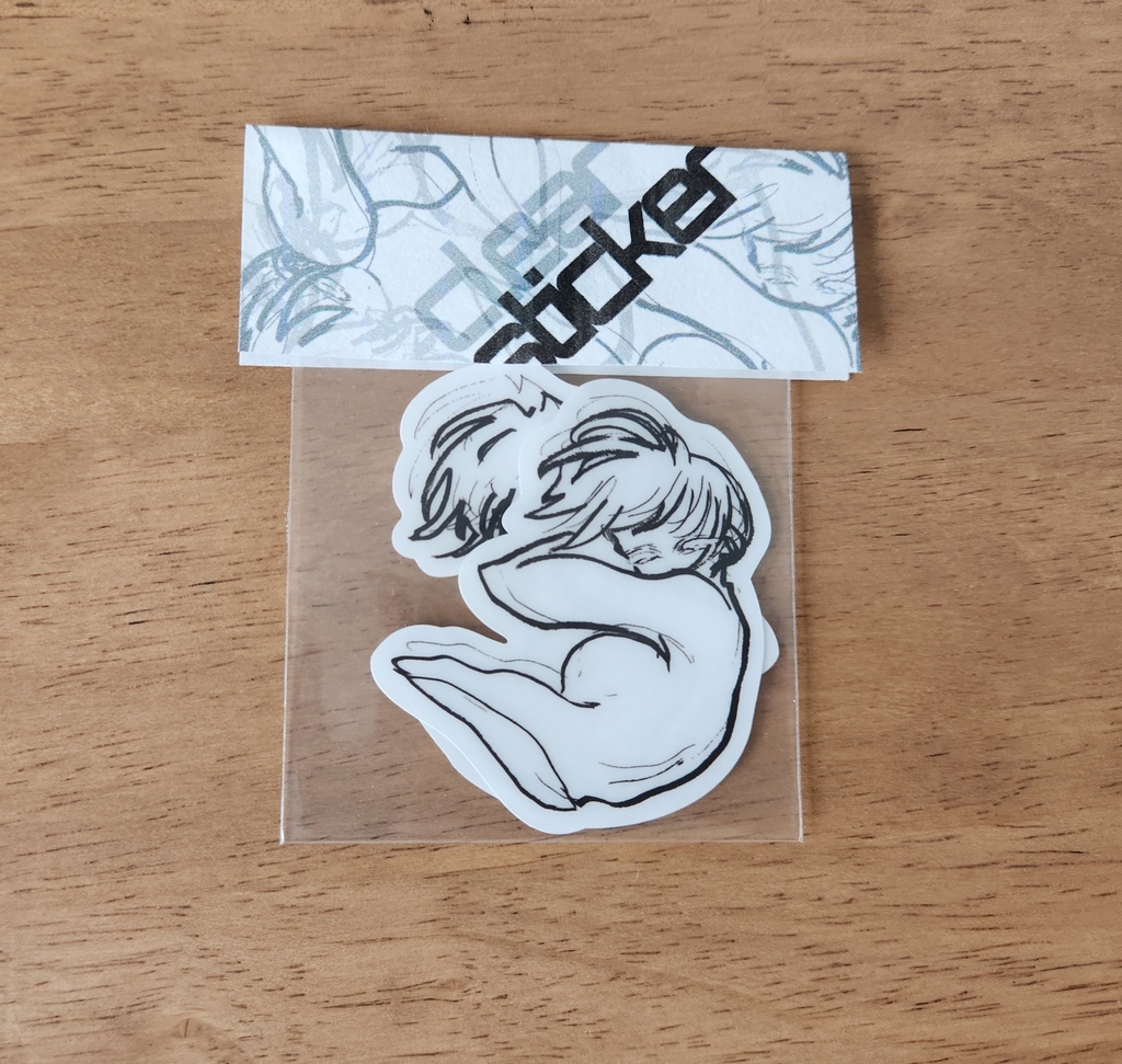 クリアステッカーセット/Clear sticker Set