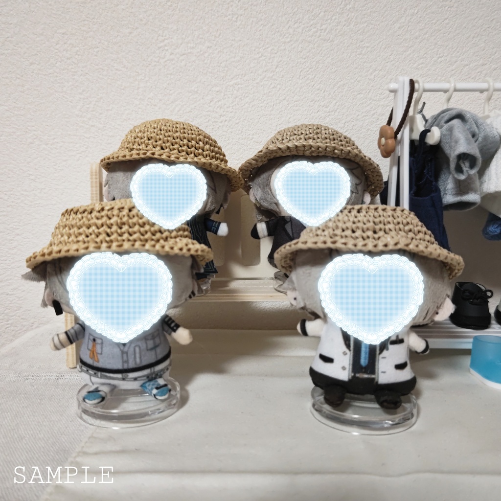 カンカン帽&麦わら帽