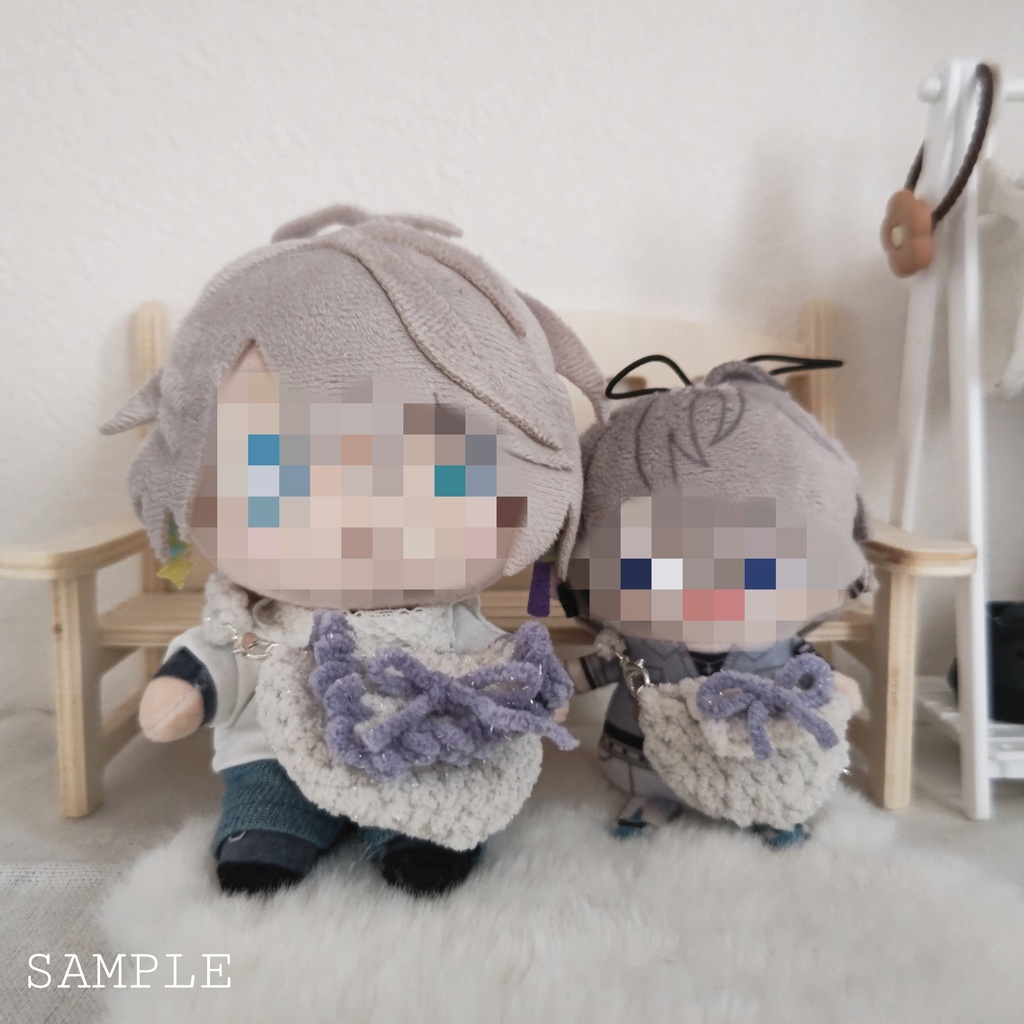 ふわもこリボンポシェット