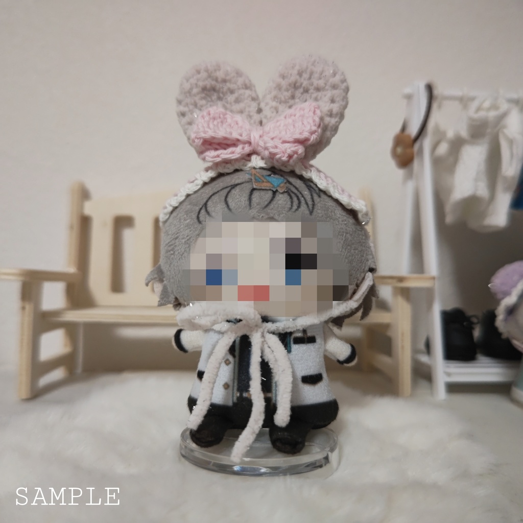 どうぶつヘッドドレス(うさぎ/くま/ねこ)