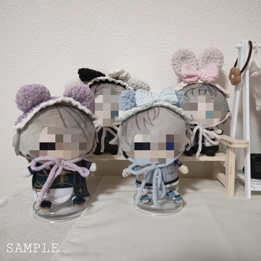 どうぶつヘッドドレス(うさぎ/くま/ねこ)