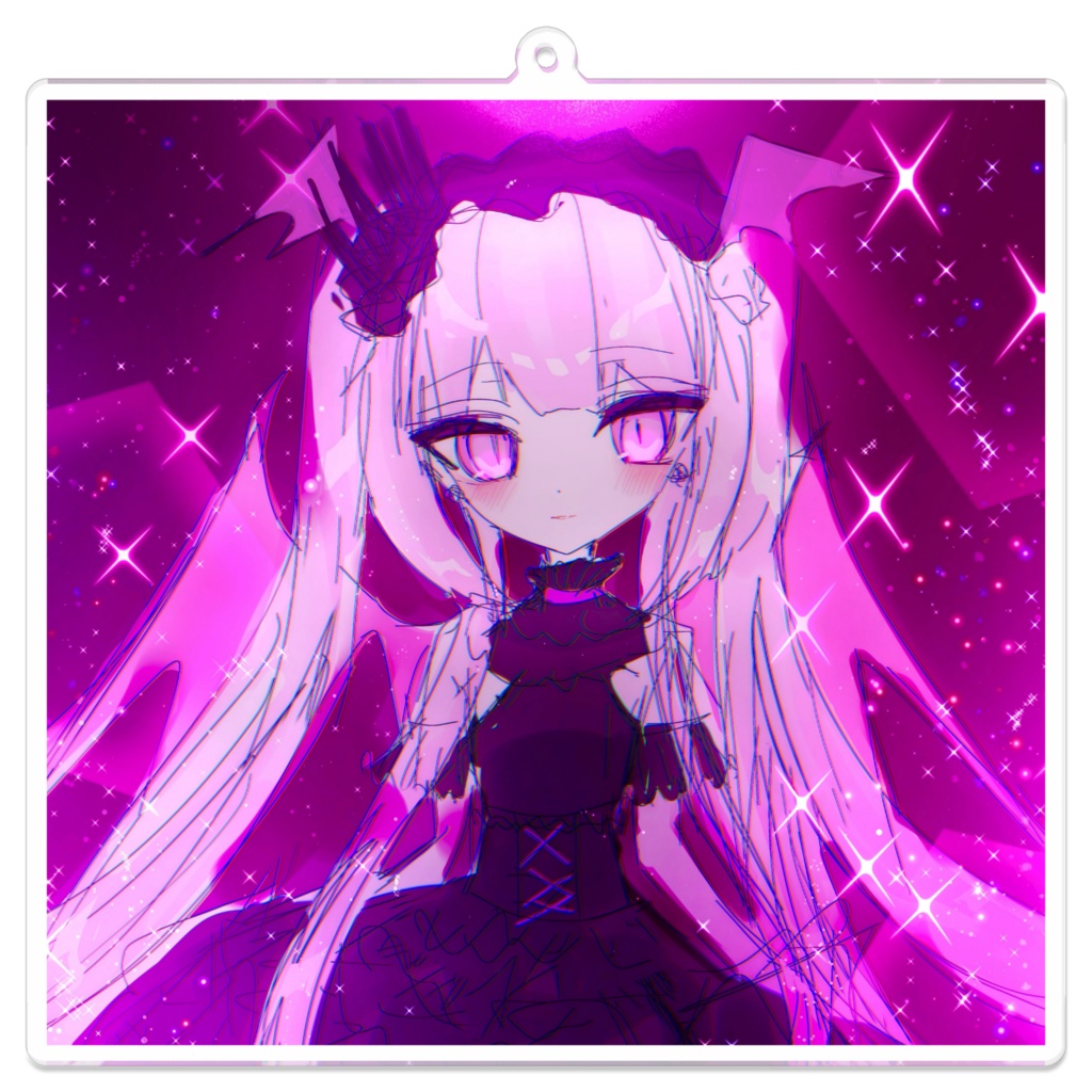 オリジナルキャラクター 🩷🦇  アクリルキーホルダー