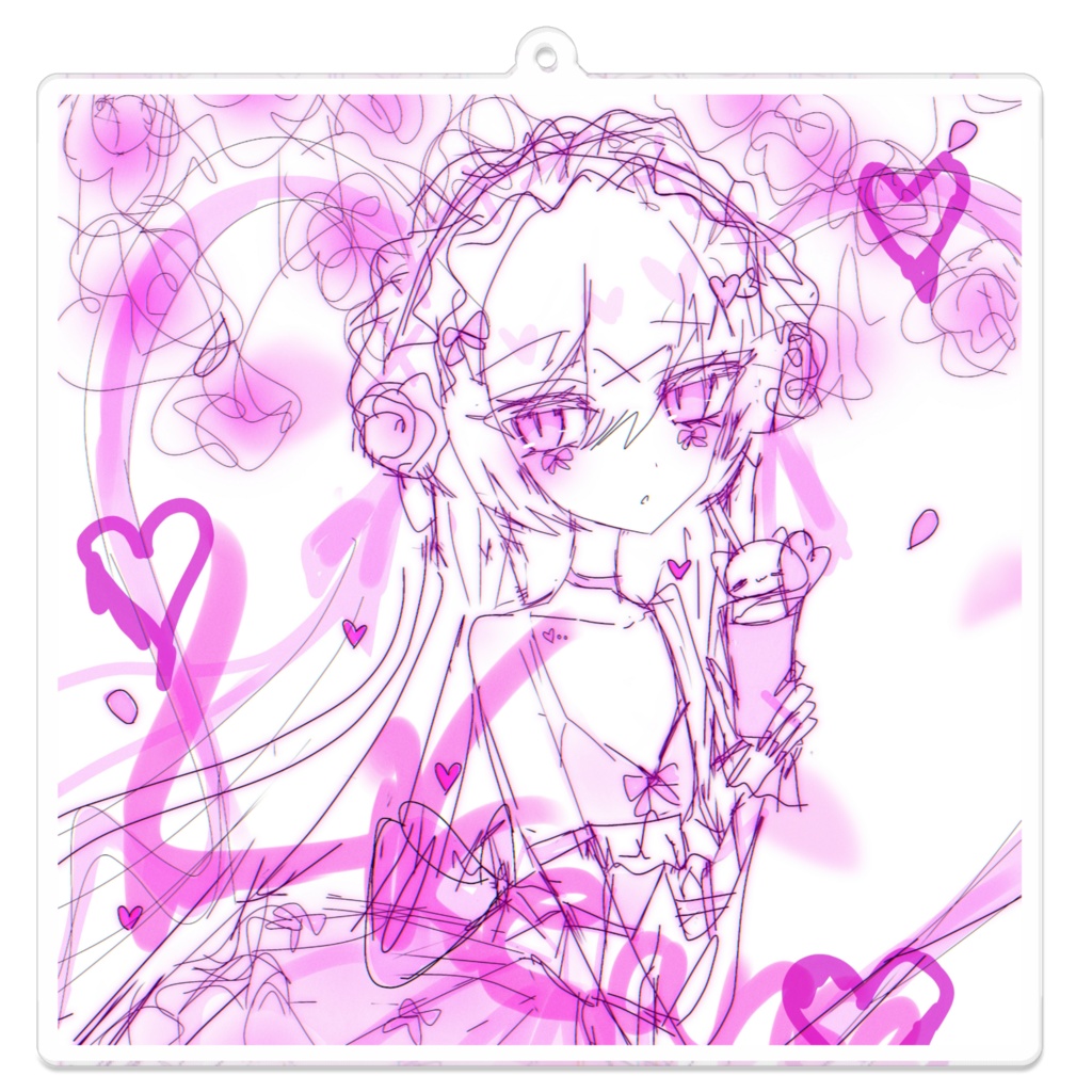 オリジナル アクリルキーホルダー 💗