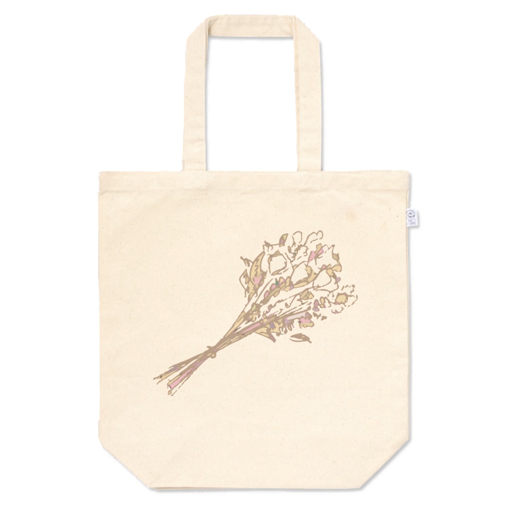 agape.「dry flower」トートバッグ
