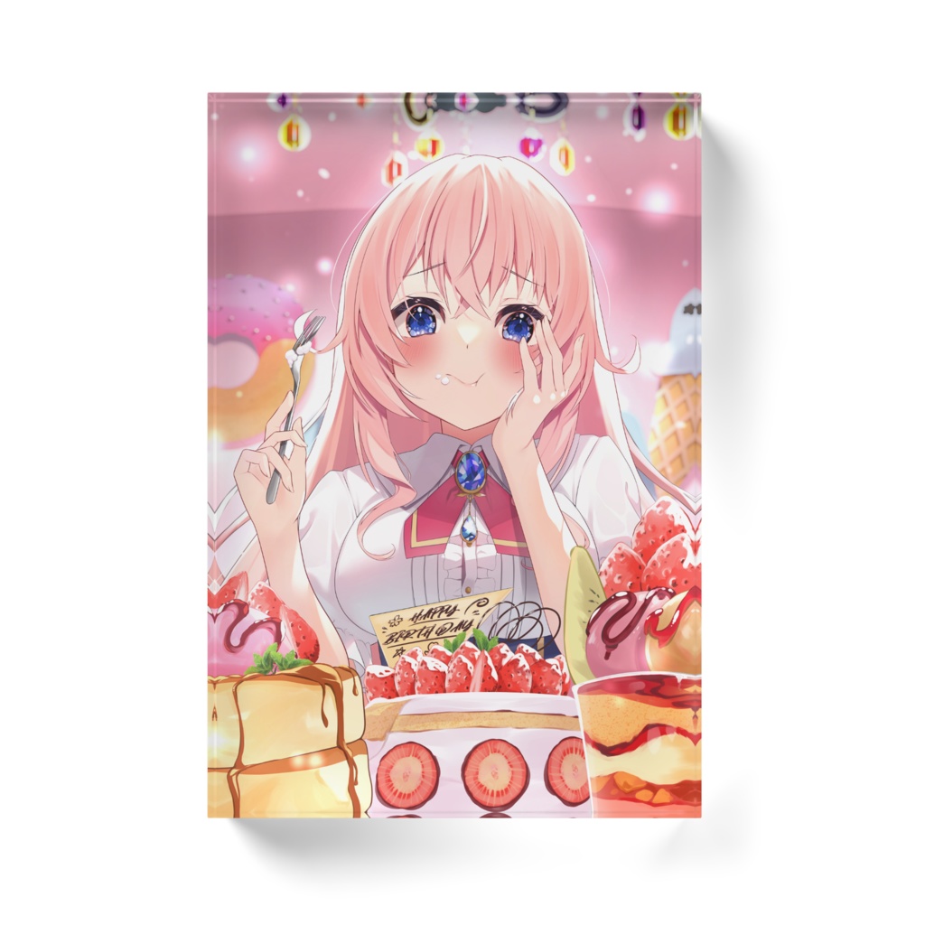 【期間限定】誕生日記念グッズ2023・アクリルブロック【蒼桜すぴか】