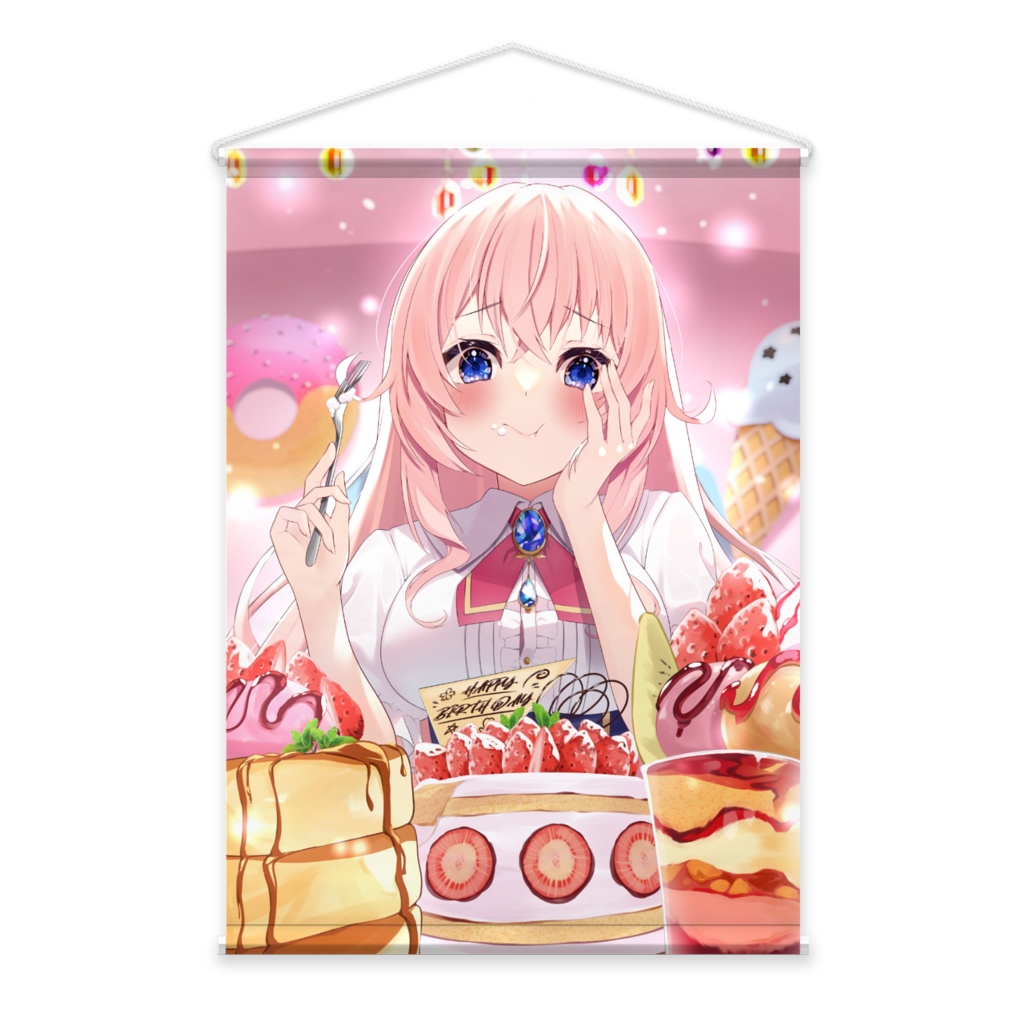 【期間限定】誕生日記念グッズ2023・B2タペストリー【蒼桜すぴか】