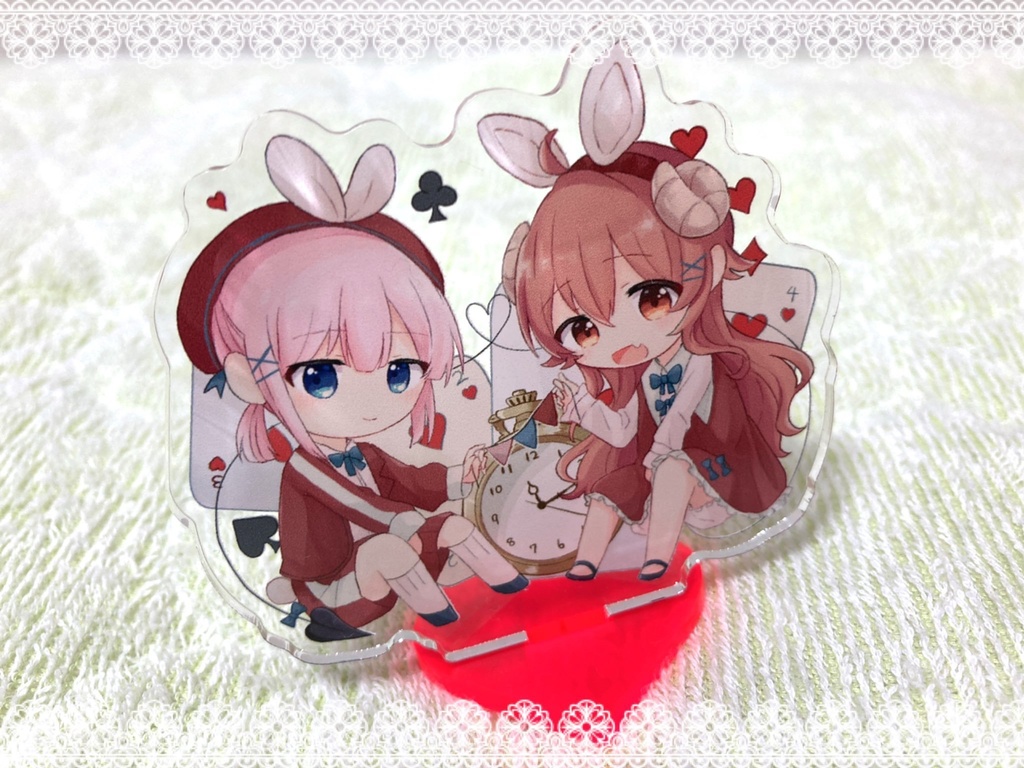 ♡シャミ桃アクリルスタンド♡ - 出張ぷらんと工場 - BOOTH