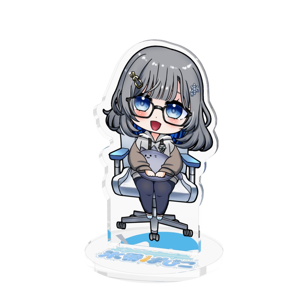 氷菓ぱぴこアクリルフィギュア(椅子)