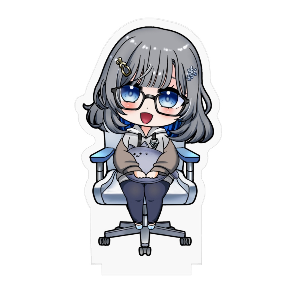 氷菓ぱぴこアクリルフィギュア(椅子)