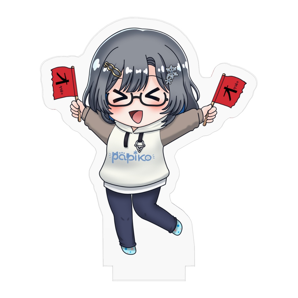 オクラホマくんふりふりアクリルフィギュア