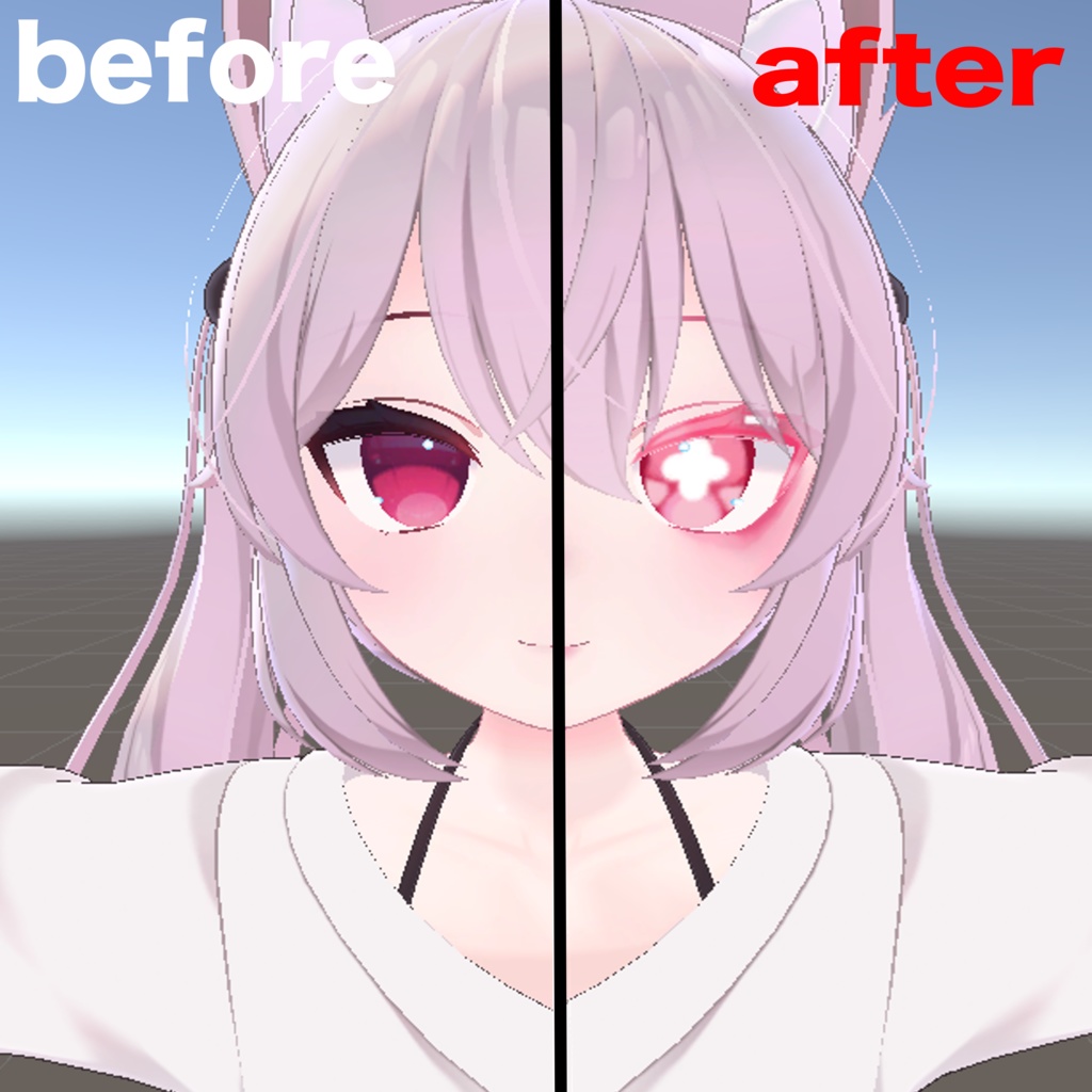 【Karin】くろーばーテクスチャ Makeup+Eye texture