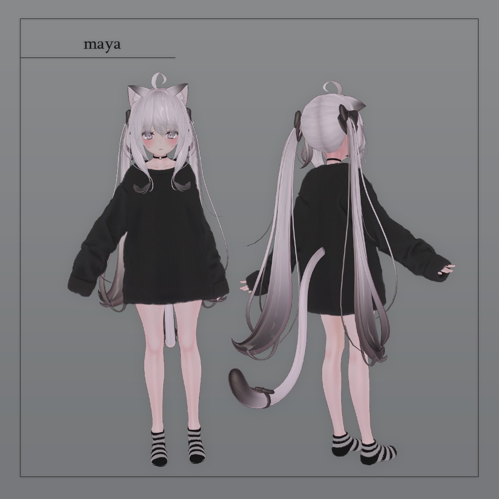 【3D衣装】彼ニット✦13キャラ対応✦