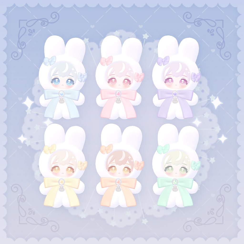 【オリジナル3Dモデル】ぬいぬい -NUINUI-