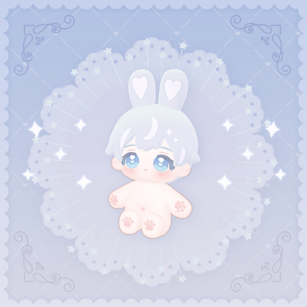 【オリジナル3Dモデル】ぬいぬい -NUINUI-