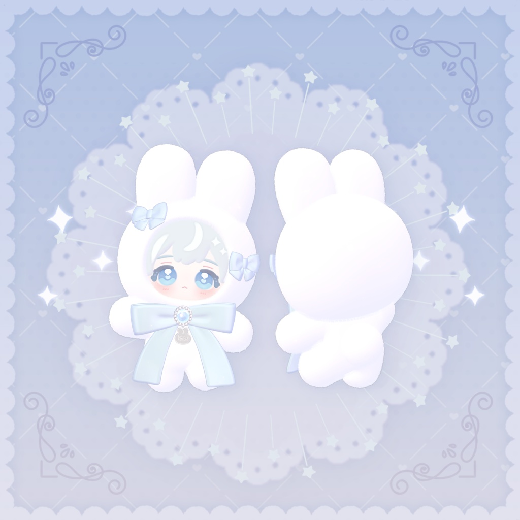 【オリジナル3Dモデル】ぬいぬい -NUINUI-