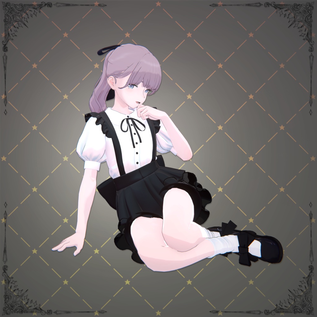 【3D衣装】Madonna Lily ✦8キャラ対応✦