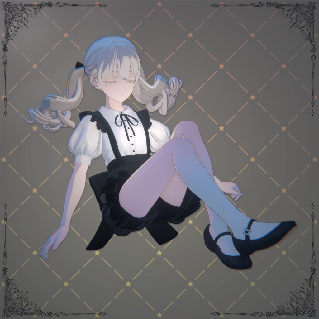 【3D衣装】Madonna Lily ✦8キャラ対応✦