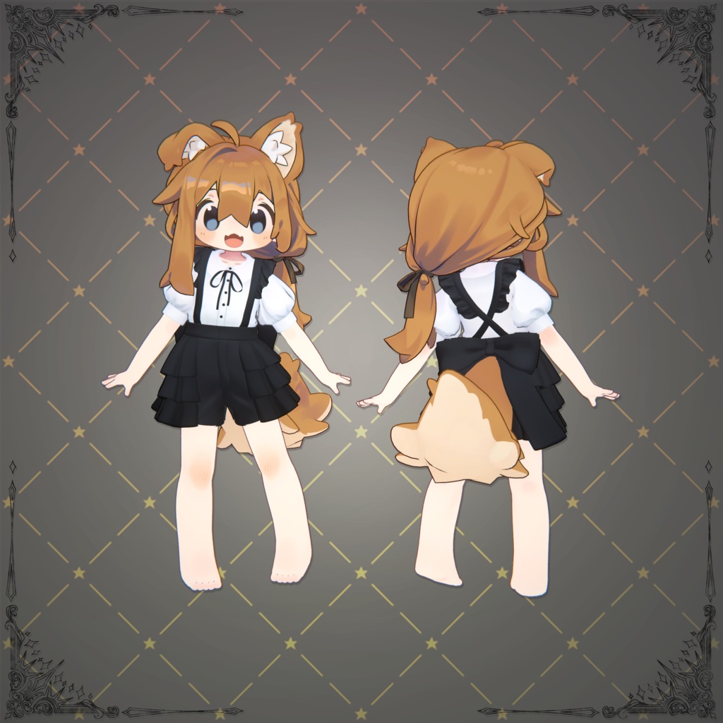 【3D衣装】Madonna Lily ✦8キャラ対応✦