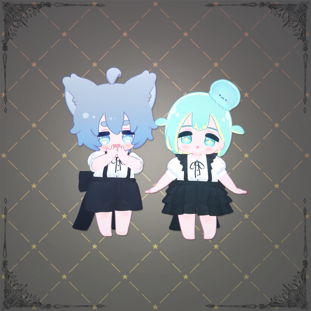 【3D衣装】Madonna Lily ✦8キャラ対応✦