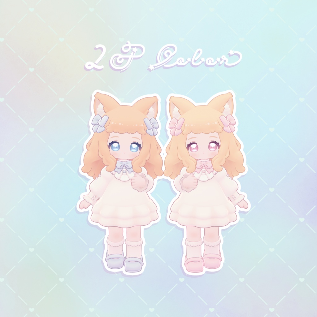 【オリジナル3Dモデル】みしゅる -mishuru-