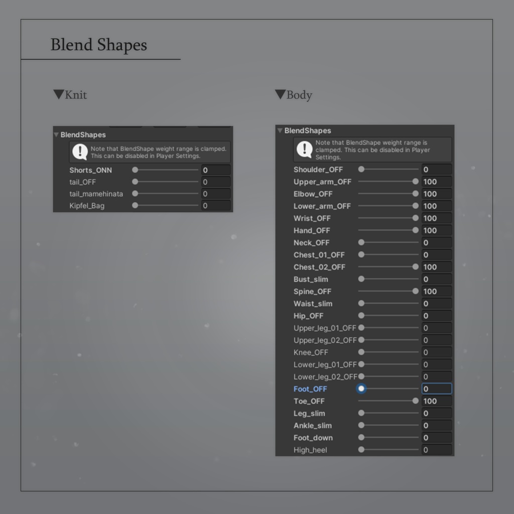 【3D衣装】彼ニット✦キプフェル対応版✦