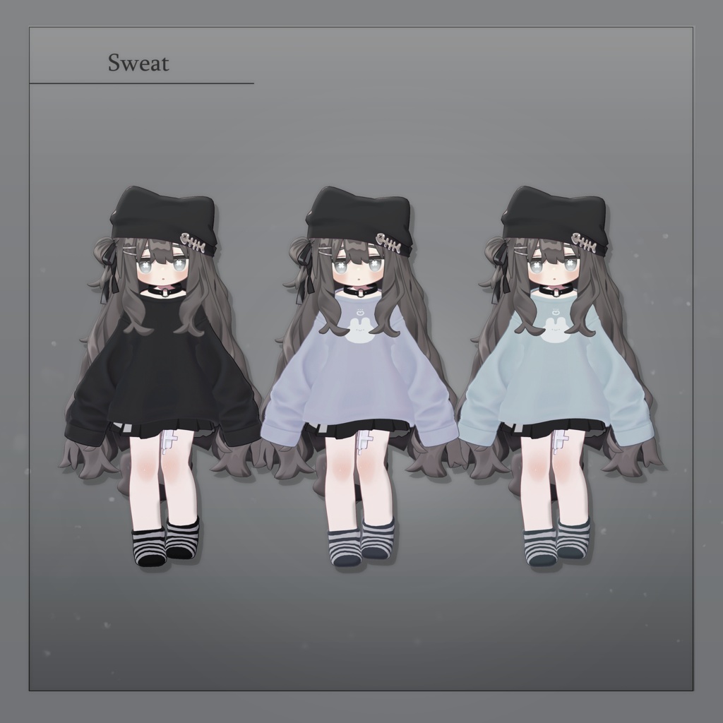 【3D衣装】彼ニット✦キプフェル対応版✦