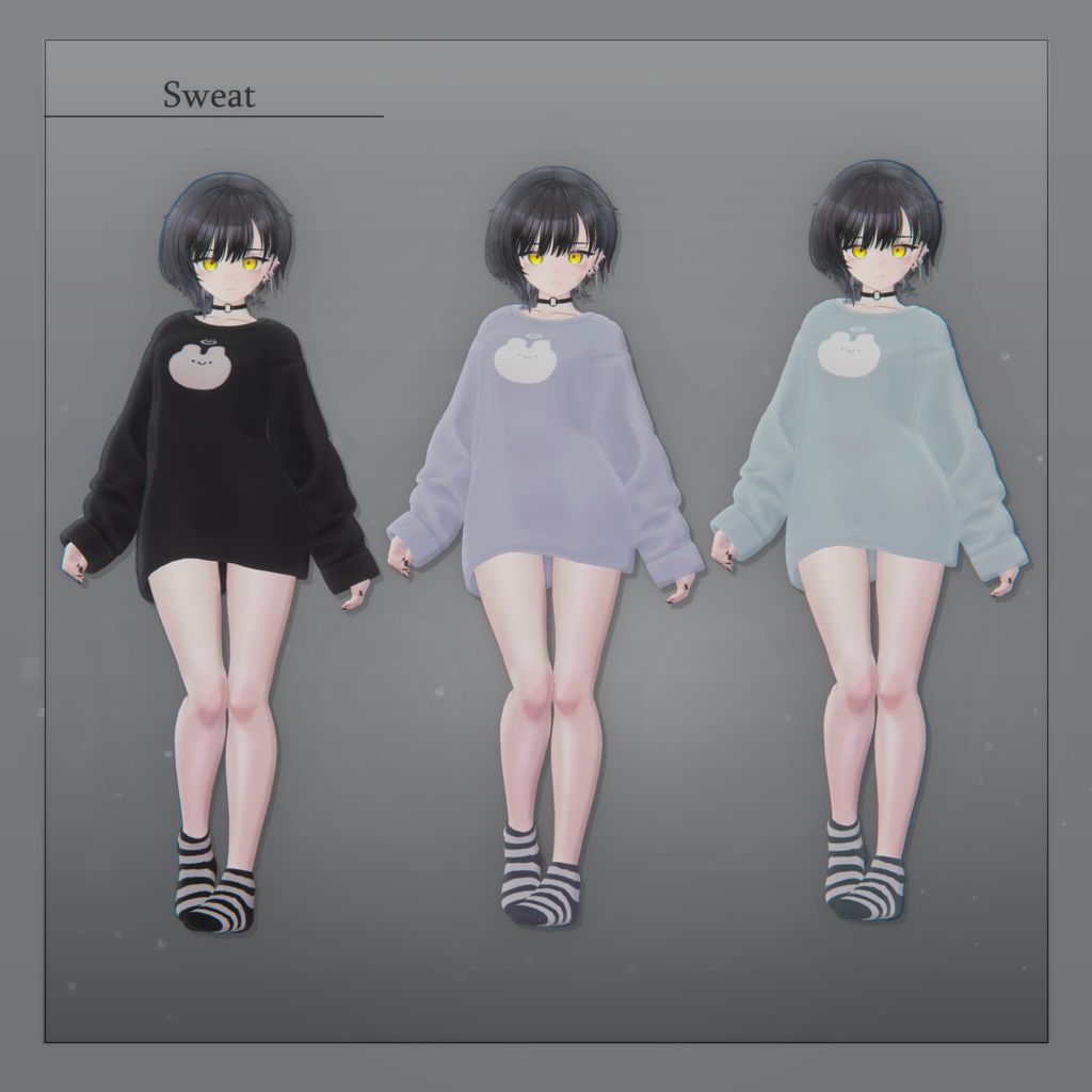 【3D衣装】彼ニット✦ビナア対応版✦