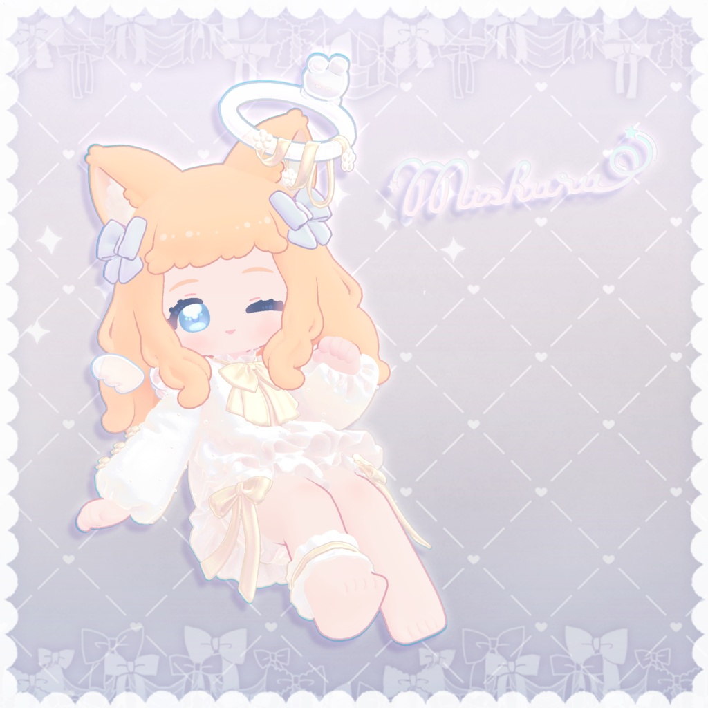 【3D衣装】ぴゅあばにー -PureBuny- ✦29キャラセミ対応✦